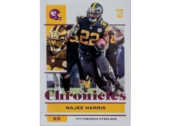 2021 Chronicles Football - NAJEE HARRIS - Pink Foil SP - Steelers RC #92