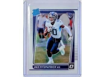2021 Donruss Optic Rated Rookies #236 Dez Fitzpatrick - Tennessee Titans