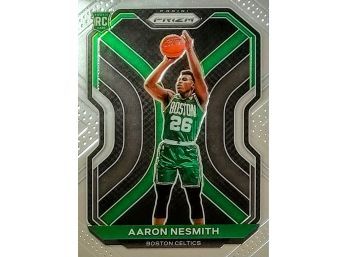 Aaron Nesmith #282 Boston Celtics Rookie Card Panini Prizm Basketball 2021