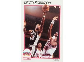 1991 Hoops Basketball Card (1991-92) #194 David Robinson