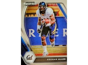 2021 Prizm Draft Picks Base #42 Keenan Allen - Cal Golden Bears Chargers