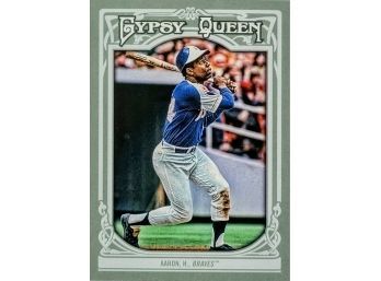HANK AARON 2013 Topps Gypsy Queen Baseball Card #250 Mint Braves