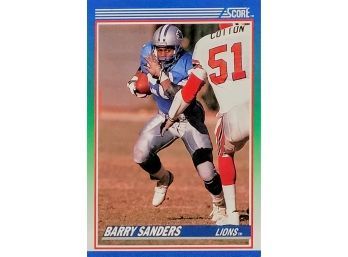 Barry Sanders 1990 Score #20 - Detroit Lions