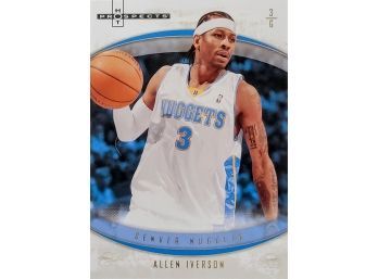 2007-08 Fleer Hot Prospects Basketball #8 Allen Iverson Denver Nuggets