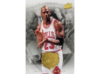 2009 Michael Jordan Upper Deck Gold Legacy Chicago Bulls #81