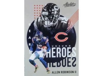 2021 Absolute - ALLEN ROBINSON II - Unsung Heroes - Bears #UH13