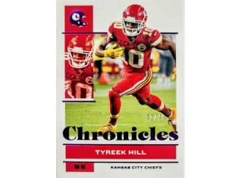 2021 Chronicles Tyreek Hill Purple Parallel /49 - Kansas City Chiefs # 55