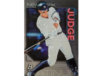 2020 Bowman Platinum #68 Aaron Judge New York Yankees