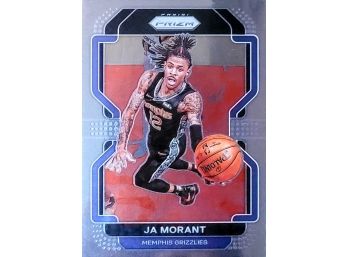 2021-22 Panini Prizm Basketball Ja Morant Prizm #194 Grizzlies