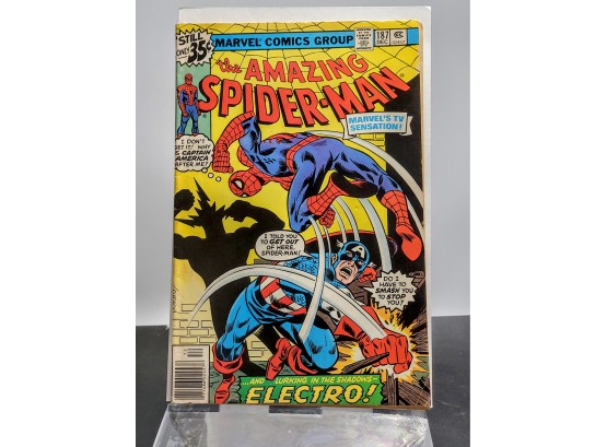 The Amazing Spider-Man #187 1978 The Power Of Electro