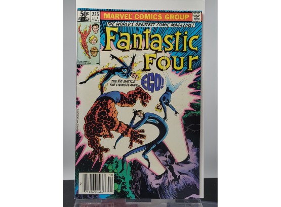 Fantastic Four #235 (Oct 1981, Marvel) Ego The Living Planet John Byrne C NM