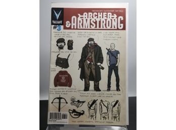 Archer And Armstrong #3B (2Nd Series) Valiant Comics 2012 Nm- Variant Cover