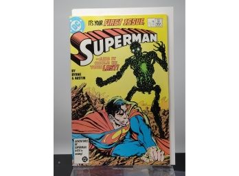 Superman#1, January 1987, It's Your First Issue, Superman, Comic Book For Collectors