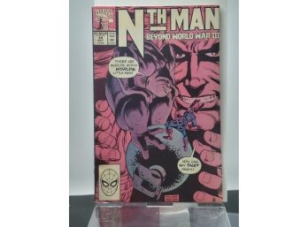 NTH MAN THE ULTIMATE NINJA #14 (Marvel Comics 1990)RARE