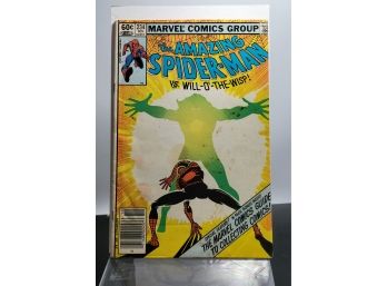 THE AMAZING SPIDER-MAN 234 Marvel Comics 1982 WILL O THE WISP John Romita Jr Art