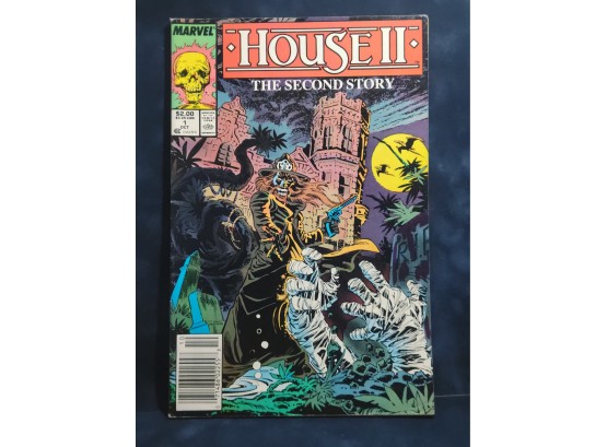 House II The Second Story Comic Marvel Movie Adaptation 1987 Haunted Horror Film