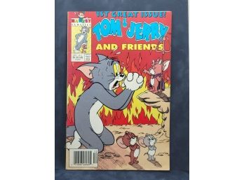 COMIC BOOK TOM & JERRY AND FRIENDS 1ST GREAT ISSUE #1 HARVEY DEC 1991