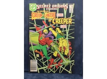 SECRET ORIGINS #18, Sep 1987. Green Lantern, Creeper. Sienkiewicz. Near-mint