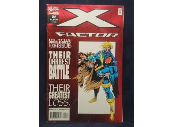 X-FACTOR # 100 Double Size Red Foil CVR (1994) Marvel Comics 100th Issue