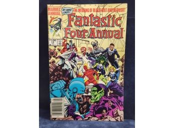 Fantastic Four Annual #18 VF 1984 Wedding Of Blackbelt & Medusa