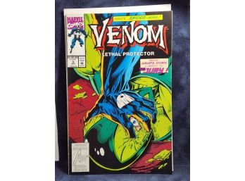 Venom Lethal Protector - Hands Down A Verdict On The Jury (Venom Lethal Protector, Vol 1, No 3, April 1993)