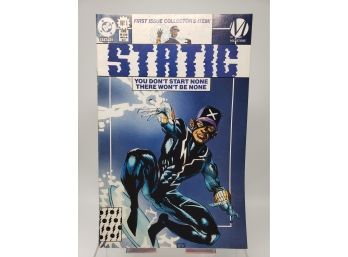 Static #1 First Collectors Item NM DC Comics Milestone  1993