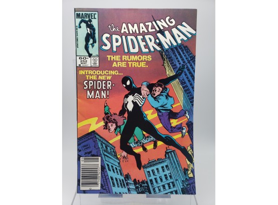 AMAZING SPIDER-MAN 252: 'Homecoming!' NEWSSTAND First Appearance Of Spider-Man's Black Suit Marvel ( 1984)