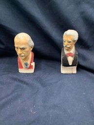 Set Of Two Small Busts