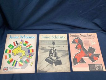 Vintage Junior Scholastic Magazine Lot 2