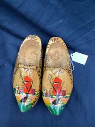 Set Of Wooden Clogs