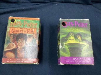 Harry Potter Books On Tape Lot