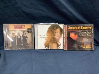 Country CD Lot - Faith Hill, Dixie Chicks And Country Favorites