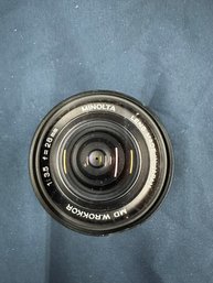 Minolta 1:35 F 28mm Lens