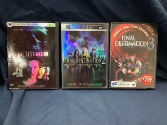 Final Destination Trilogy DVDs