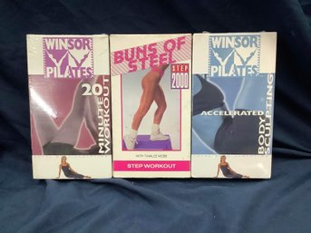Workout VHS - Set Of Three