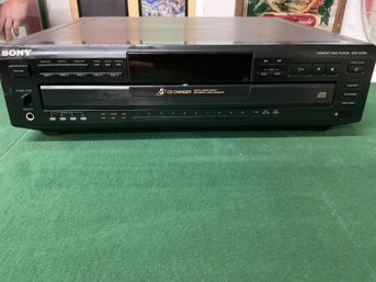 Sony CDP-CE505 - Component 5 Disc CD Changer / Player