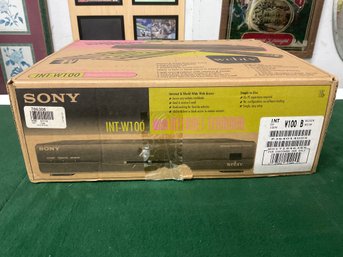 Sony INT-W100 WebTV  Internet Terminal - New In Box - WOAH
