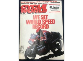 Cycle World Magazine - December 1985