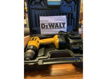 Dewalt Cordless Adjustable Clutch Driver/Drill