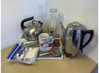 Lot Of Assorted Coffee Related Items