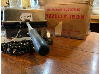 Vintage Demarco Electric Pizzelle Iron