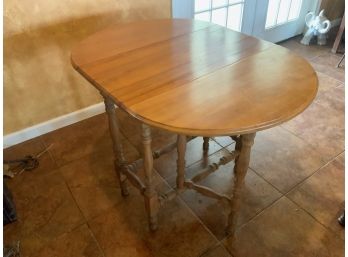 Oval Table With Drop Sides