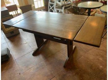 Rectangular Dining Room Table With Hideaway Sides