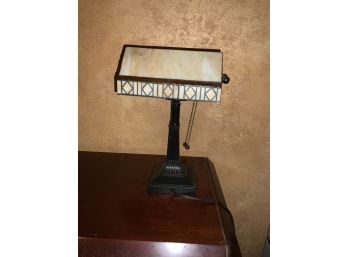 Lamp With Tiffany Style Shade