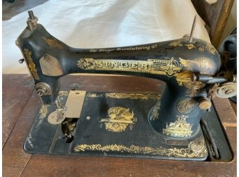 Singer Sewing Machine In Table
