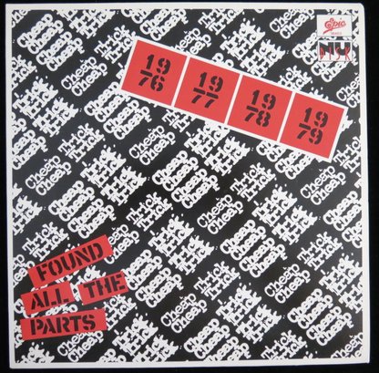 Cheap Trick Found All The Parts 10' EP - 4 Songs