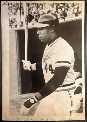 1979 Willie McCovey Baseball Original Photo - Type 1 #5475