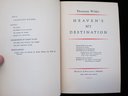 1934 Thornton Wilder Heaven's My Destination First Edition Hardcover