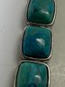 (3) Sterling Silver .925 Blue Turquoise Jewelry Lot
