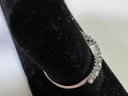 (3) Sterling Silver .925 Wave Gemstone Rings Sz 8.34